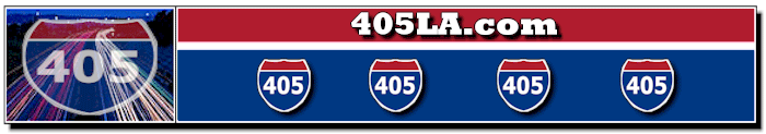 405 Traffic at Golden State Freeway / 5 Fwy in Granada Hills